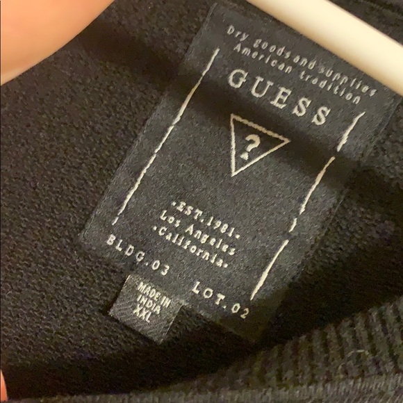 Guess Long Embedded Logo Sweatshirt - Picture 2 of 2
